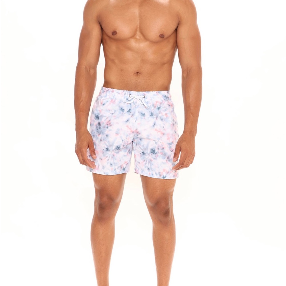 Chalk Men Swim Trunks